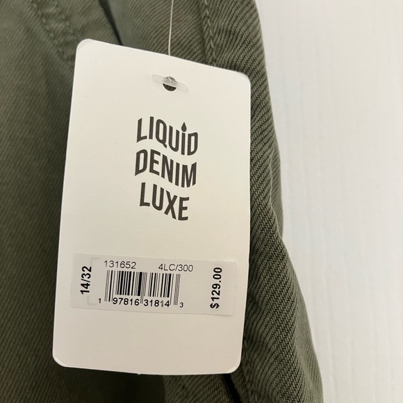 Lucky Brand Women's Olive Wide Leg Pants - Picture 4 of 8